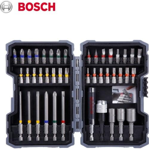 The Original Bosch 43 piece Screwdriver Bit Set Sleeve Extension Rod Extension Bit Extension