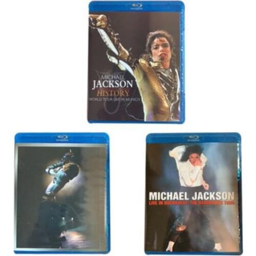 NEW SEALED Michael Jackson History Munich + Bucharest + Wembley 3 discs