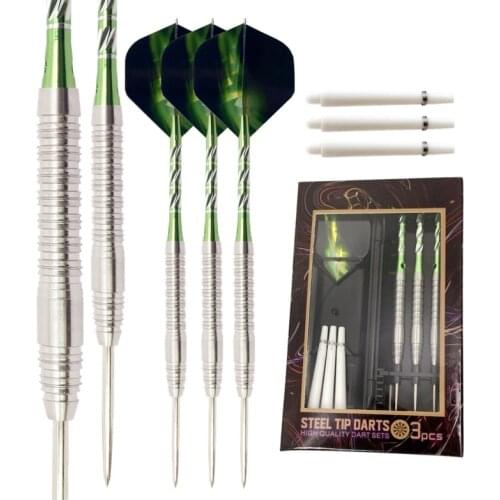 Professional 23 Grams 90% Tungsten Steel Tip Darts Aluminium Shafts with Storage Case Set Outdoor Indoor Game Drop Ship