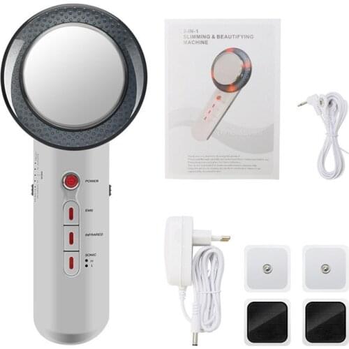 Professional Home Use Portable Ultrasonic Cavitation Body Massager Slimming Machine Fat Burner Cavitation Beauty Device Massage