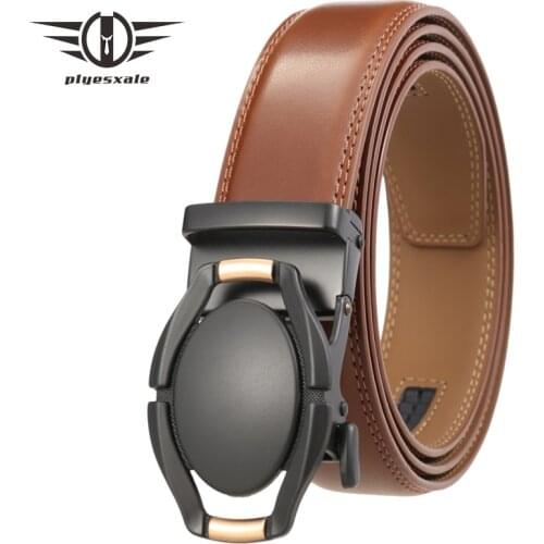 2021 Black Men Belt Cow Genuine Leather Strap Male Luxury Belts for Men New Arrival Fashion Classical Automatic Buckle B385