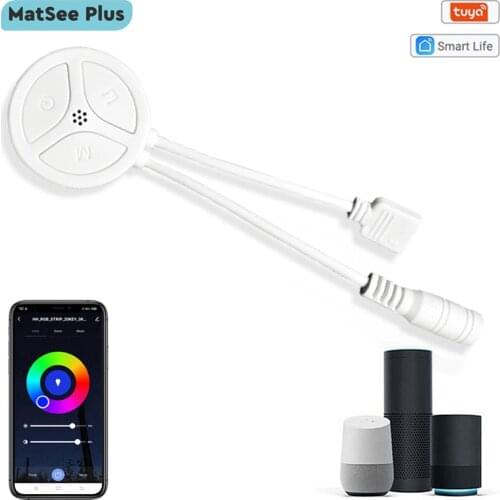 Tuya Smart Life WiFi LED Strip Light Controller with 1 2 Output App Dimmer Timing Remote Control Works With Alexa Google Home