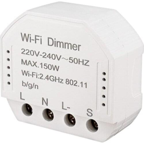 Wifi Smart Dimmer Module 220V-240V 150W Controller Timer Switch Light Voice Control Works For Tuya Amazon Alexa Google Home If