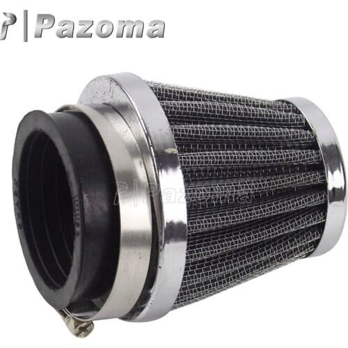 Motorcycle 48mm Air Intake Filter Air Cleaner Universal for Yamaha Suzuki Honda Scooters Dirt Bikes