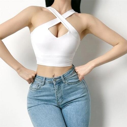 High Support Cross Shoulder Strap Women Sexy Sports Bra Fitness Top Quick Dry Running Yoga Bra With Remove Chest Pad