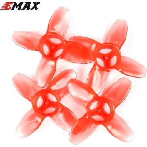 2Pairs Emax Tinyhawk Indoor FPV Racing Drone Spare Part Avan TH Turtlemode 4-Blade 40mm Propeller For RC Models Spare Parts