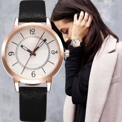 Ladies watch Women Watch Mesh LEATHER Bracelet Casual Wrist Watch Women Watches reloj mujer relogio feminino zegarek damski