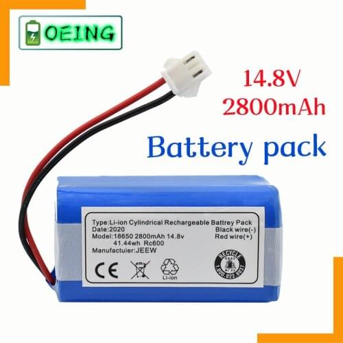2021 100%Original 14.8V Battery 2800mAh robot Vacuum Cleaner Battery Pack replacement for chuwi ilife V7 V7S Pro Robotic Sweeper