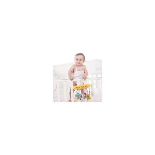 Newborn Baby Animal Toys Stroller Accessories Hanging Plush Educational Toy Doll Trolley Bells Rattles Carriage Multifunctional