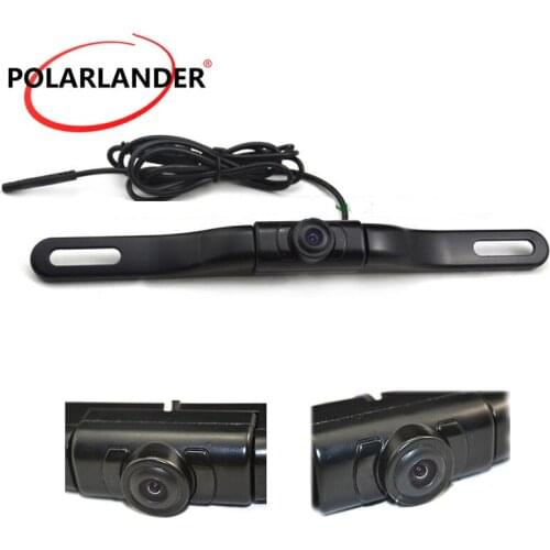 Freeshipping Night Vision car license plate camera with IR led lights car Rear View Camera Parking Assistance
