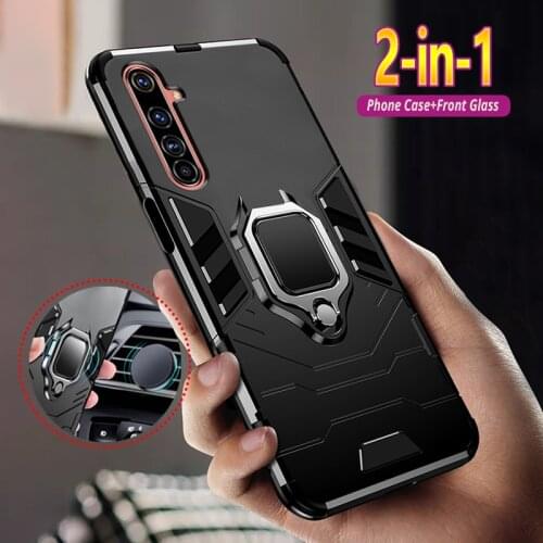 Case For OPPO Realme X50 X3 SuperZoom X2 XT X X7 7 6s 6 5 Pro 7i 6i 5i 3 Q2 C2 C3 C11 C12 C15 C17 Magnetic Bracket Phone Cover