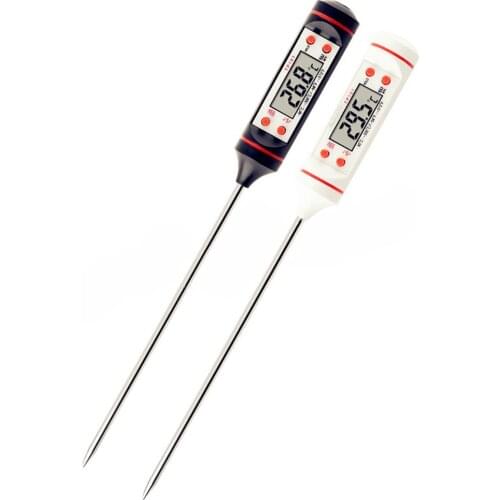 Kitchen Digital BBQ Food Thermometer Meat Cake Candy Fry Grill Dinning Household Cooking Thermometer Gauge Oven Thermometer Tool