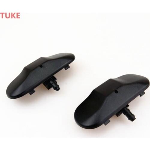 RWSYPL Qty 2 Windshield Wiper Cutter Water Spray Cleaning Nozzle Parts For Touran Passat B6 B7 Golf MK6 Caddy Tiguan 2KD 955 985