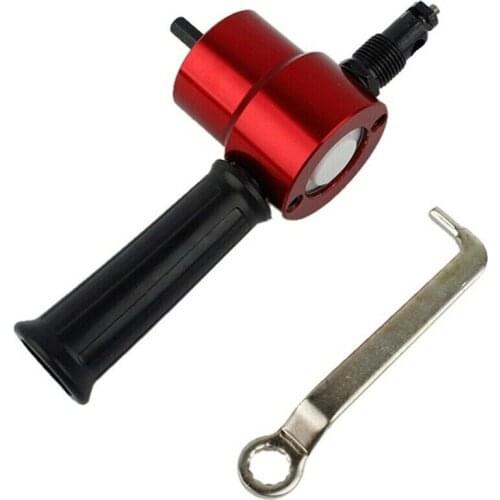 Double Head Metal Sheet Nibbler Cutter Cutting Tool Saw Power Drill Attachment Professional Metal Cutting Saw