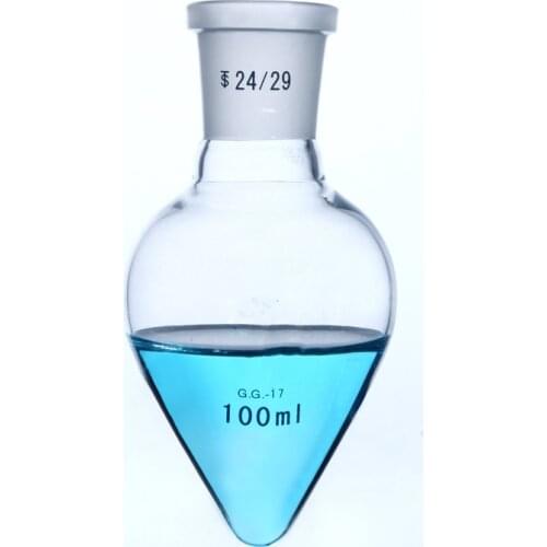 Caliber 24）Laboratory Pear-Shaped Flask 50/100/150/250/500/1000ML Pear-Shaped Flask )