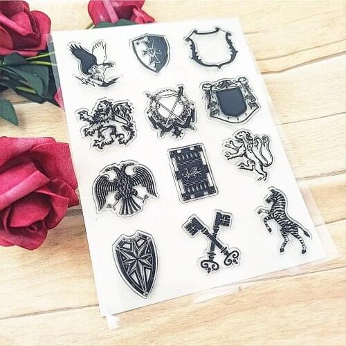 Hot selling zebra transparent clear stamp / silicone seal roller stamp DIY scrapbook album / card production