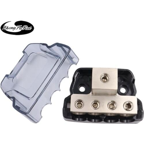 Car audio power amplifier modification pure one point four/one output four ground box junction box hub splitter insurance