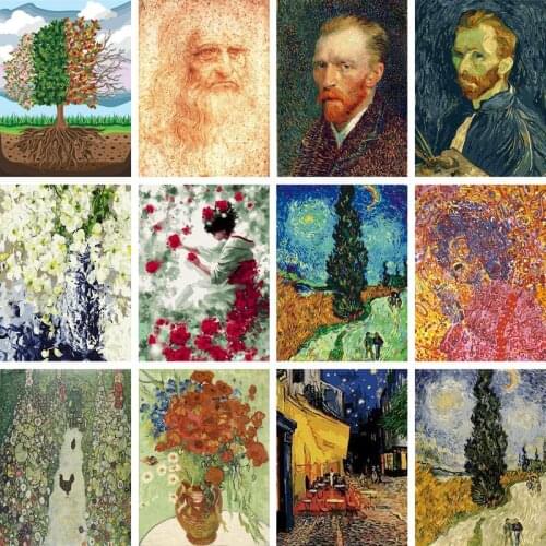 Gatyztory 60×75cm DIY Painting By Numbers Abstract Picture Handpainted Oil Painting Canvas Drawing Acrylic Paints Gift Home Dec