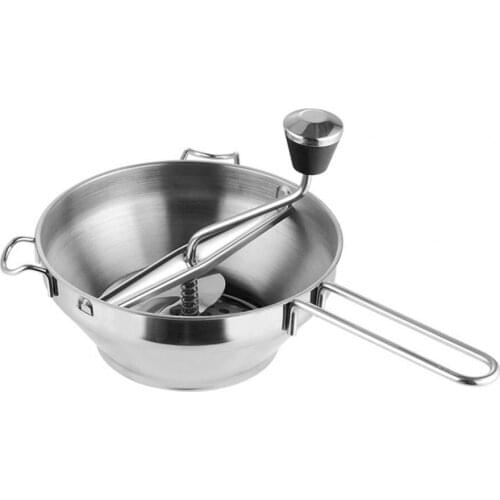 Vegetable Masher Food Masher Multi-use Excellent Grinding Stainless Steel Home Food Grade Materials Food Grinder for Baby