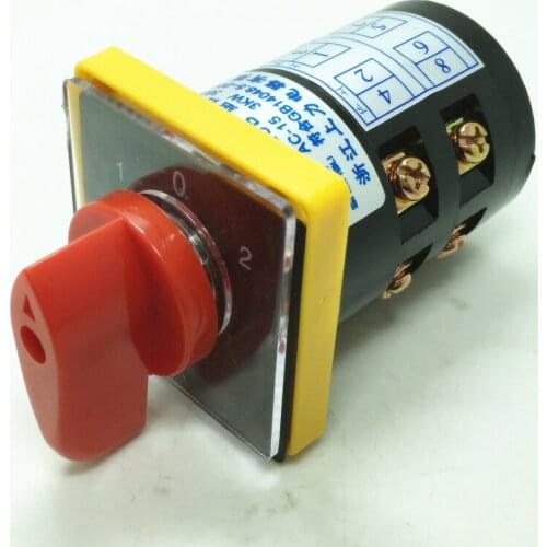 Changeover switch forward off electric motor reversing switch generator transfer switch HZ5B series 10A