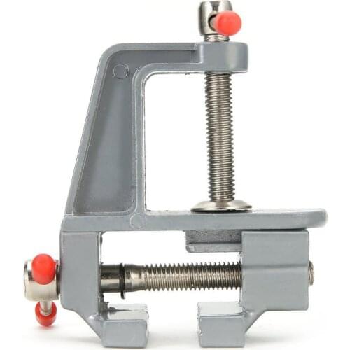 Portable Aluminum Alloy Table Vise Metal Clamp Locksmith Clip Parts Screw Bench for DIY Jewelries Craft mould Fixed Repair Tool