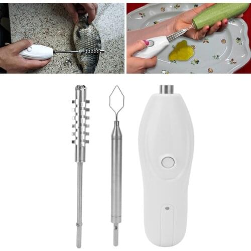 Hand‑Held Vegetable Corer Fishing Scale Scraper Seafood Descaler Comfortable Scale Scraper for Family and Friends for Kitchen