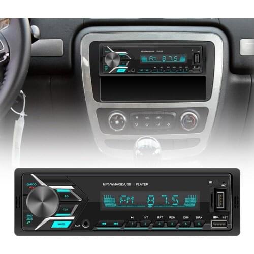 SWM-503 Car Radio 1 Din Dual USB Bluetooth MP3 Player FM Radio Stereo AUX Input Audio Player for Auto