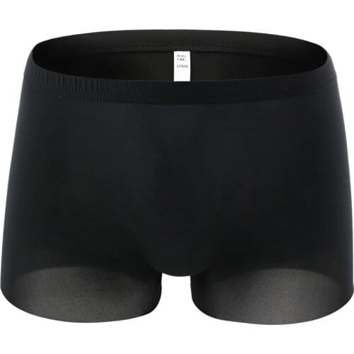 JAYCOSIN Solid Comfortable panties Mens panties Breathable Patchwork men panties underwear Ice Silk Underpants sexy panties lot