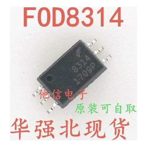In Stock 100% New&original 5pcs/lot FOD8314TR2 FOD8314 SOP-6