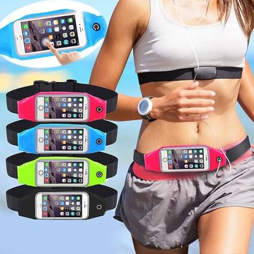 Waterproof Waist Bag Case Wallet Mobile Phone Pouch FA$B Women bag