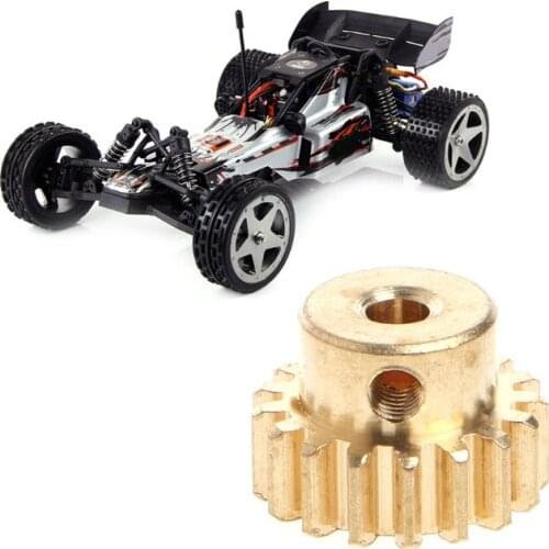 Wltoys 12428 12423 1/12 RC Car Spare Parts 17T Motor Gear 0088 Hole Metal Pinion Gears for RC Cars Spare Parts
