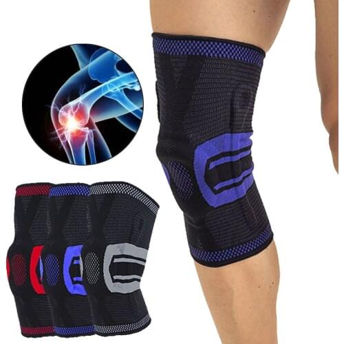 1Pcs Full Knee Brace Strap Patella Medial Support Strong Meniscus Compression Protection Sport Pads Running Basket Health Care