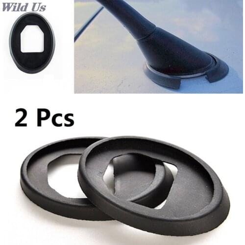 2Pcs/lot Roof Aerial Antenna Base Rubber Gasket Seal For Golf Jetta Passat MK4 Auto Replacement Parts