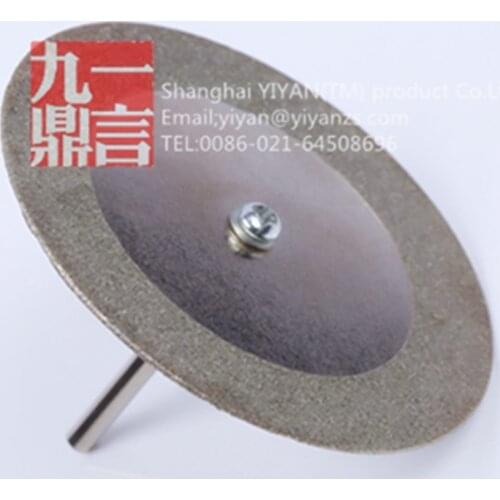 3pcs 60mm diamond cutting disc for dremel diamond cutting/grinding wheel disc circle blades saw blade free shipping