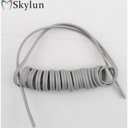 5PCS Dental tube for 3 Way Syringe Tubing Without Connector Silicone Spiral Pipe dental Chair Unit tubing High Quality SL1119