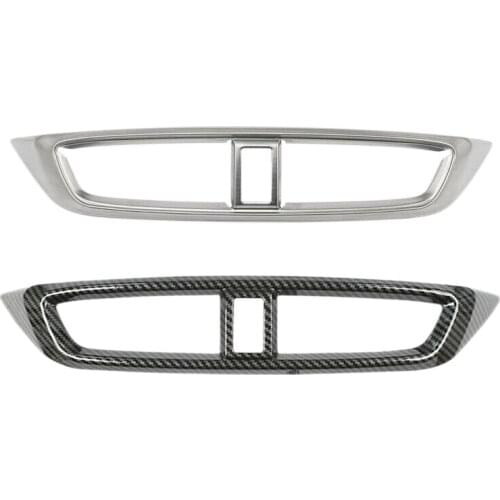 Car Central Console Air Condition Vent Outlet Cover Frame Cover Trim Accessories for Honda CRV 2017-2021