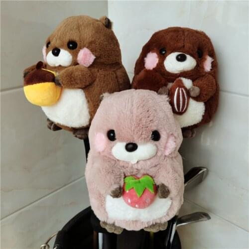 NEW Groundhog Driver Head Cover Plush Golf 460cc Wood Headcover 4 Colors Golf Club Accessory For Man Women