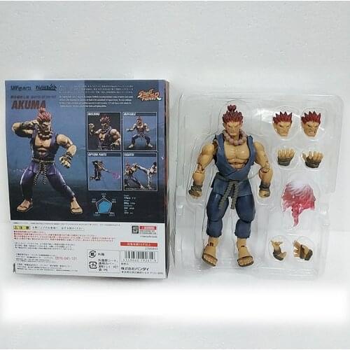 SHFiguarts Akuma Gouki Action Figure Toy Doll Christmas Birthday Gift 15cm