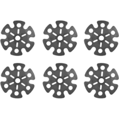 ELOS-6Pcs Trekking Pole Nordic Walk Stick Cane Replace Alpenstock Outdoor Camp Hike Snowflake Basket Mud Sand Snow Ski