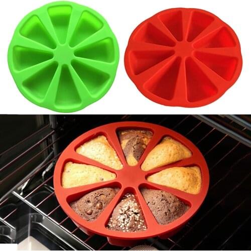 8 Points Scone Cake Home Used In Microwave Silicone Bakeware Baking Food Mold Silicone Form Kitchen Gadgets New Personalized NEW