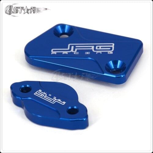 Motorcycle Aluminum CNC Front Rear Brake Reservoir Cover For YAMAHA YZ125 YZ250 YZ250F YZ426F YZ450F YZ125X YZ250X WR250F WR450R