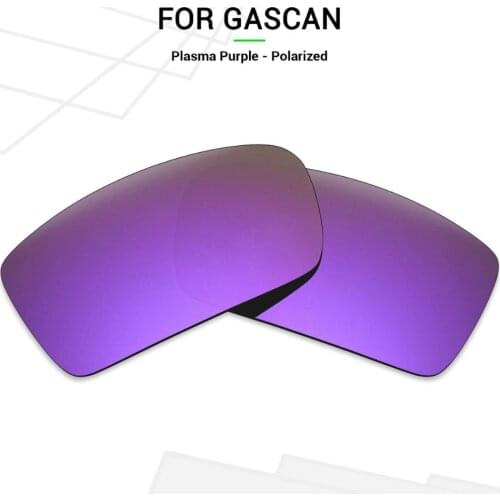 Mryok Anti-Scratch POLARIZED Replacement Lenses for Oakley Gascan Sunglasses Plasma Purple