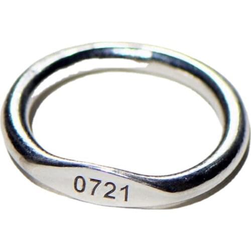 Solid 925 Sterling Silver Couple Rings Original Design Simple Versatile Luxury Elegant Party Anniversary Gift Cute Fine Jewelry
