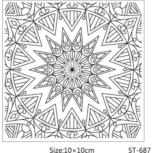 ZhuoAng Shape of the sun style Clear Stamps For DIY Scrapbooking/Card Making/Album Decorative Silicon Stamp Crafts