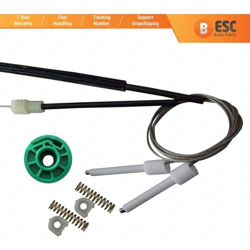 ESC Auto Parts EWR5041 Window Regulator Repair Kit Front Left Door:4 for A0837461A Audi100 A6 4A C4 Fast Shipment