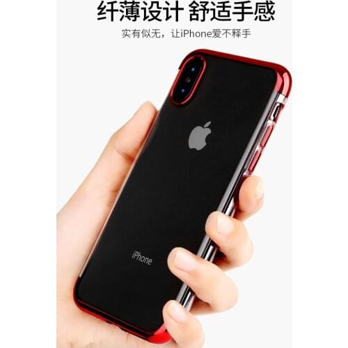 Tpu luxury mobile phone case for iPhone X 8 plus three-stage mobile phone protection soft shell for iPhone X 8 7 6s plus case