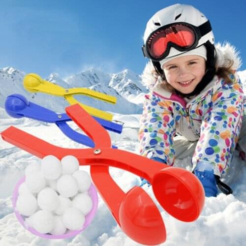 1pc 36cm Snowball Maker Winter Snow Sand Tool Playing Snow Tools Toys For Kids Snowballs Fight Outdoor Sport