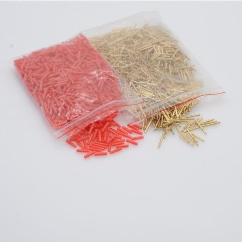 Dentist Lab Brass Single Pins Conjunction Nail With Sleeves 23# 18mm