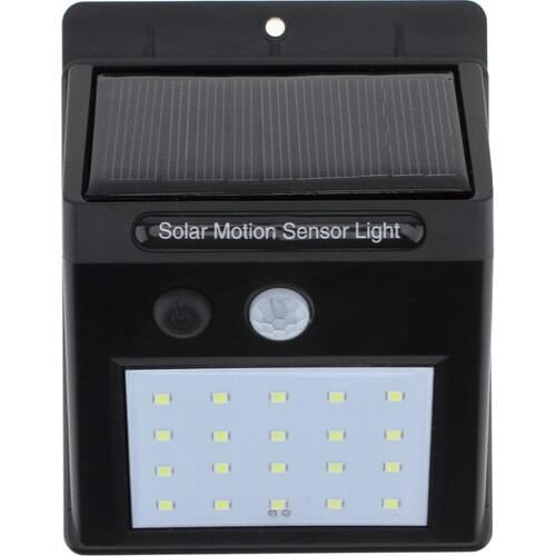 Solar light outdoor solar lamp PIR motion sensor solar powered solar street light for garden decoration