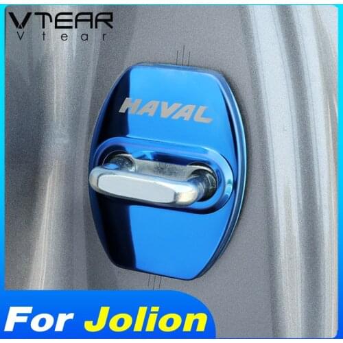 Vtear Car Door Lock Cover Interior Stainless Steel Protector Case Car-styling Decoration Accessories Parts For Haval Jolion
